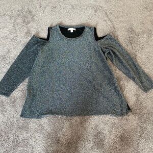 Michael Kors Cold Shoulder Top SIZE 2X